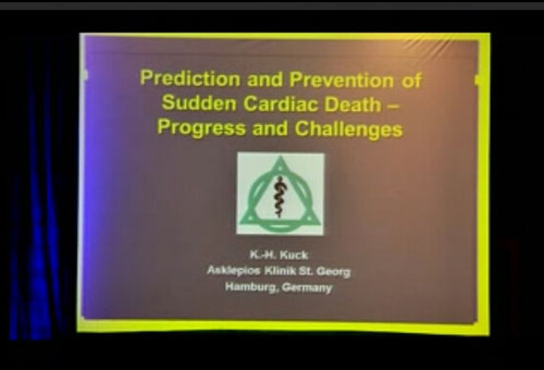[CHC2014]心脏性猝死预测与预防之进展和挑战——Karl-Heinz Kuck教授演讲